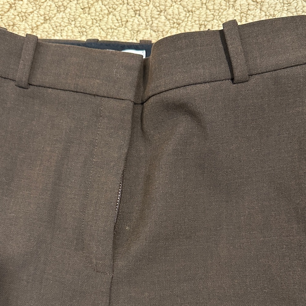 Aritzia Classic Brown Trousers - Picture 3 of 4